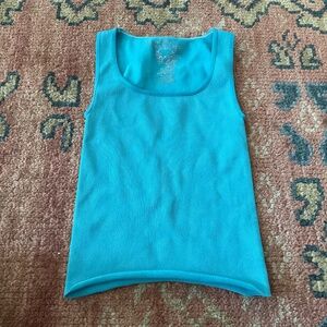 Women’s So Nikki turquoise tank top, one size fits most
